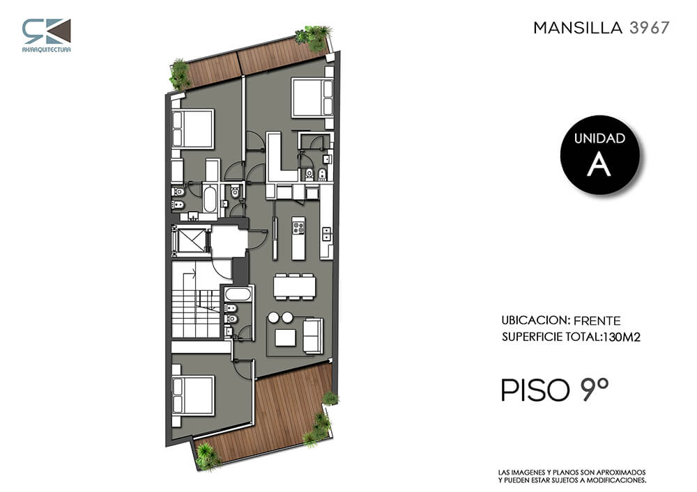 PISO 9 A - PLANTA COMPLETA